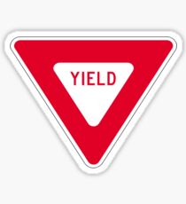 Yield Sticker