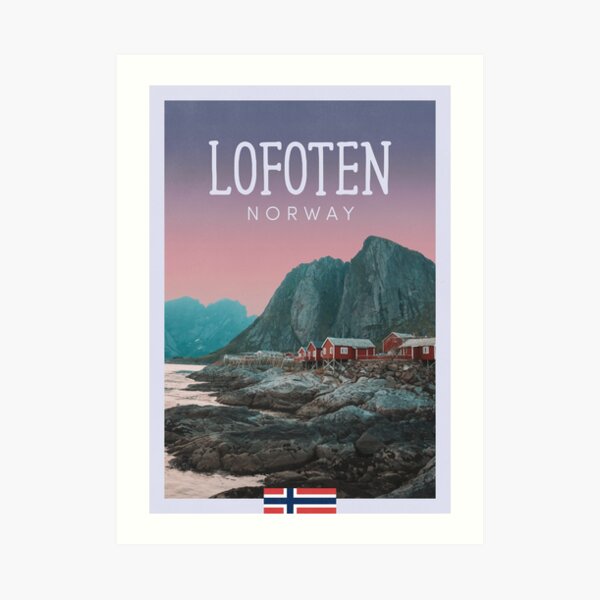 The Lofoten Islands, Norway - Day Art Print