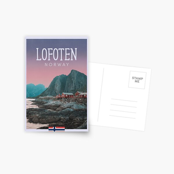 The Lofoten Islands, Norway - Daytime Postcard