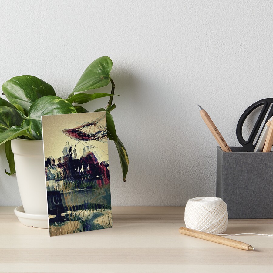 Item preview, Art Board Print designed and sold by FUNGFING.