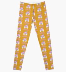 Anthurium plant & Terrazzo vase Leggings