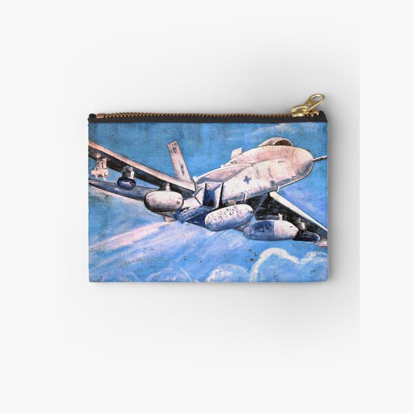 Item preview, Crusty Fighter Bomber - Laptop Cover designed and sold by rooosterboy.