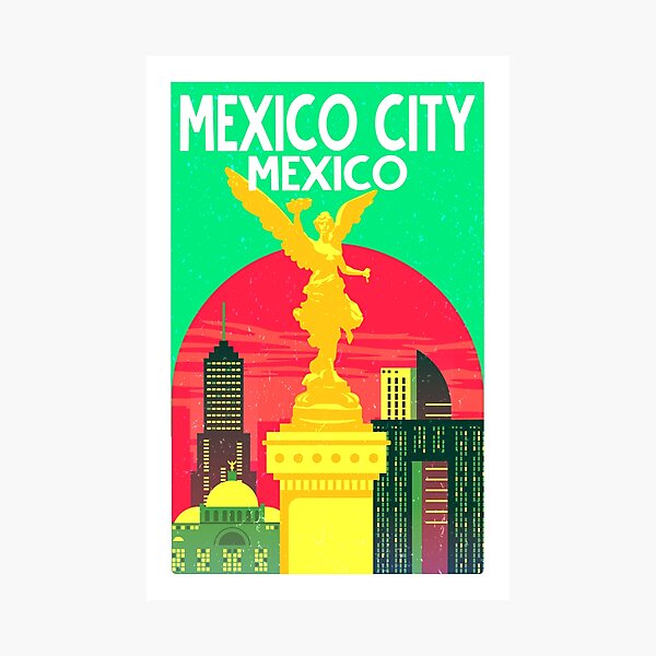 Item preview, Mexico city travel designed and sold by ECLECTICimprint.