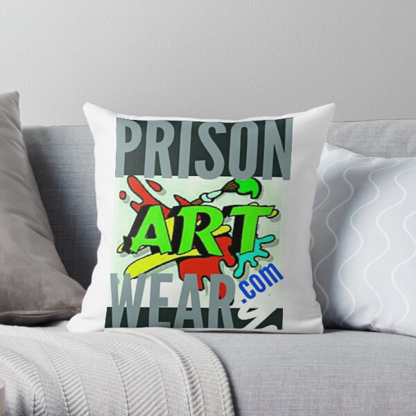 No matter how it's spelled, PrisonArtWare.com delivers! Throw Pillow