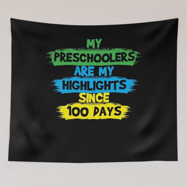 Item preview, Preschool Teacher Student 100th Day designed and sold by 4tomic.