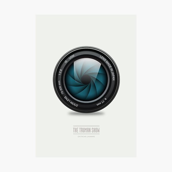 The Truman Show - Alternative Movie Poster Photographic Print
