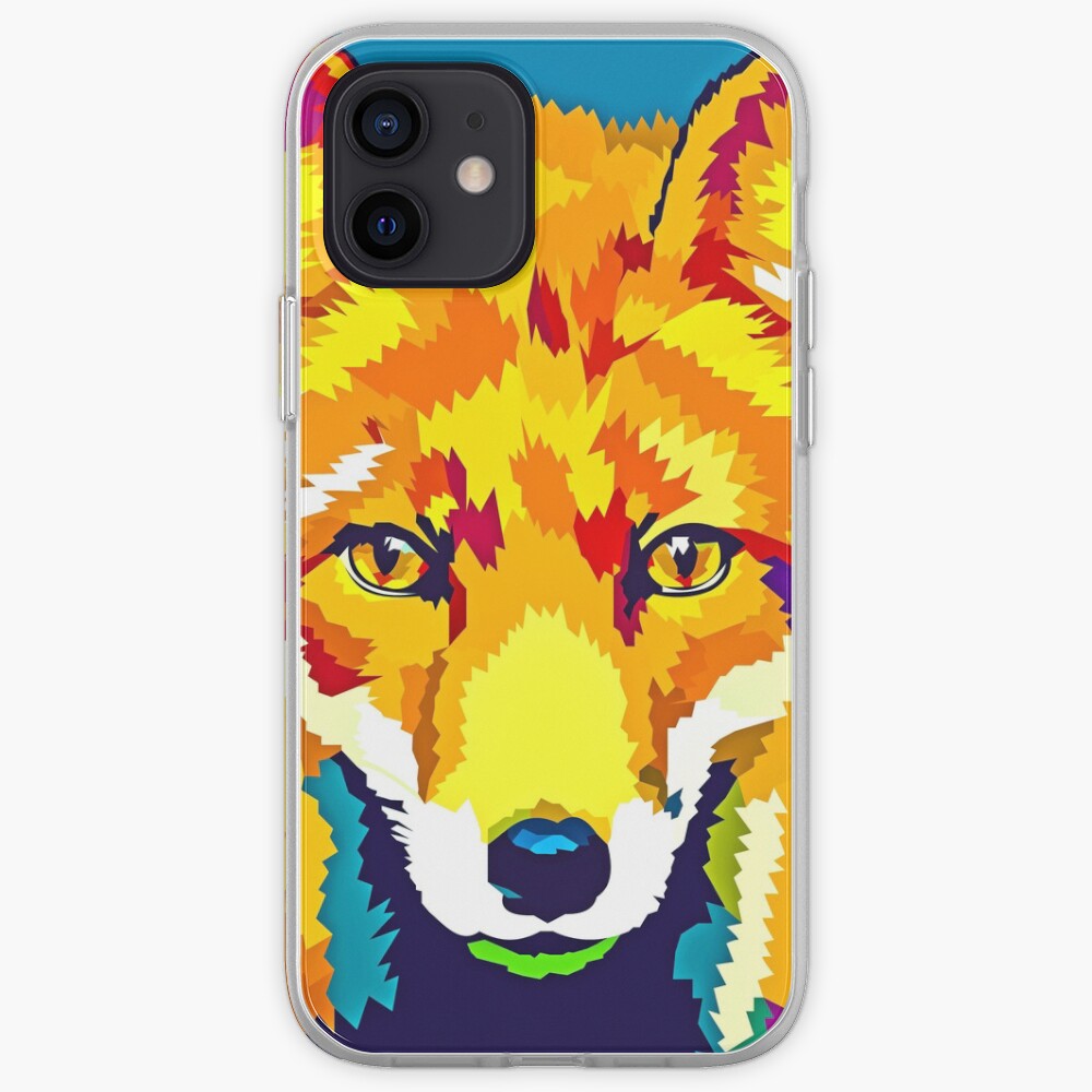 Rainbow Fox iPhone Case & Cover