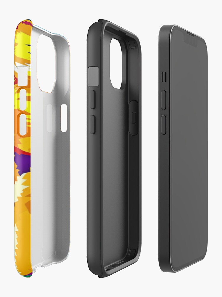 Alternate view of Rainbow Fox iPhone Case