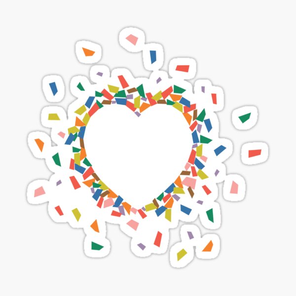 Item preview, Love Heart Confetti designed and sold by marcellaadriane.