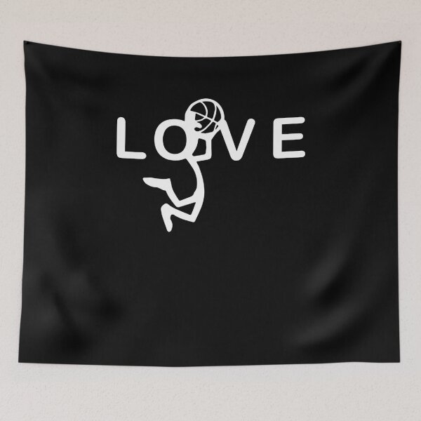 Item preview, Love Basketball - Stick Basketball Player Sports  designed and sold by PrintPress.