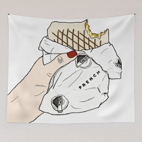 Item preview, French tacos designed and sold by angeeelsdrawing.