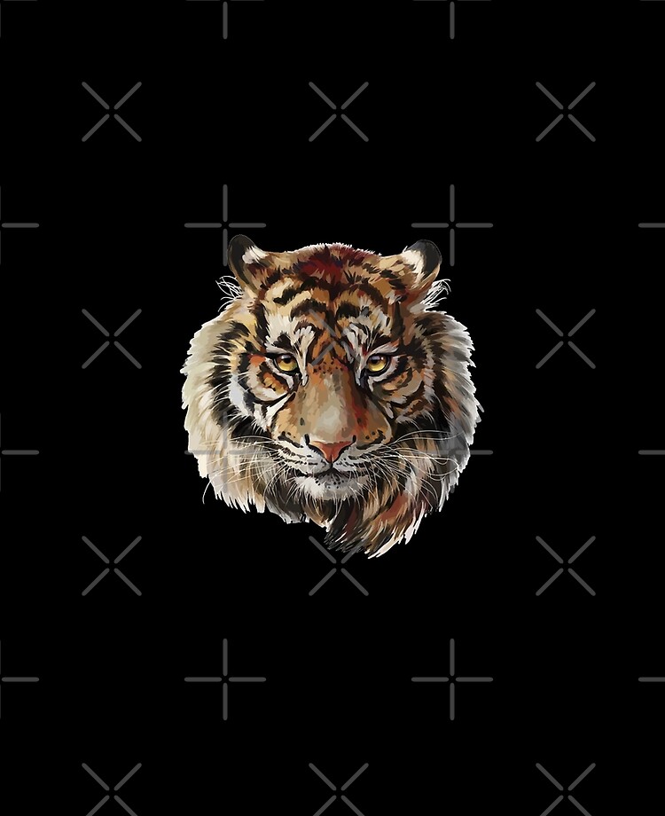  Bengal Tiger Endangered Wildlife Lover Big Cat Print Shirt T- Shirt : Clothing, Shoes & Jewelry