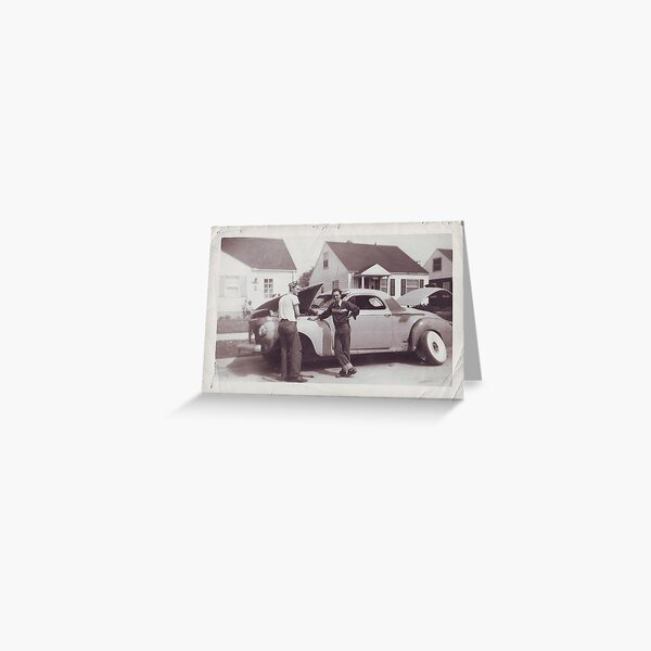 Working Man Greeting Card