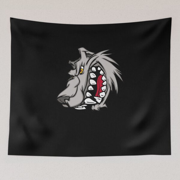 Item preview, Snarling Cartoon Wolf - Fun Boys Birthday Gift designed and sold by PrintPress.