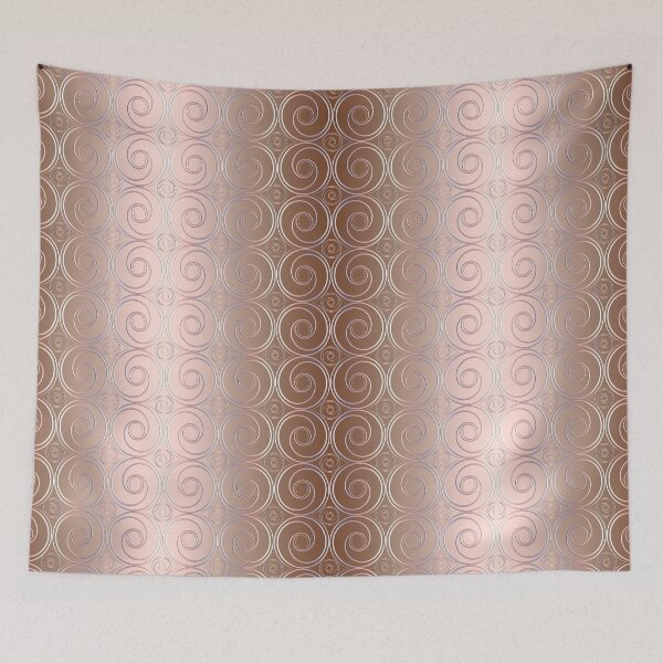 Item preview, Circle geometric retro pattern designed and sold by Stellagala.