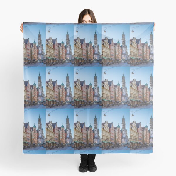 Germany. Augsburg. Architecture. Scarf