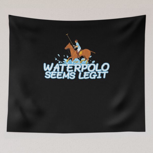 Item preview, Waterpolo Seems Legit - Funny Polo Horse Sport designed and sold by PrintPress.