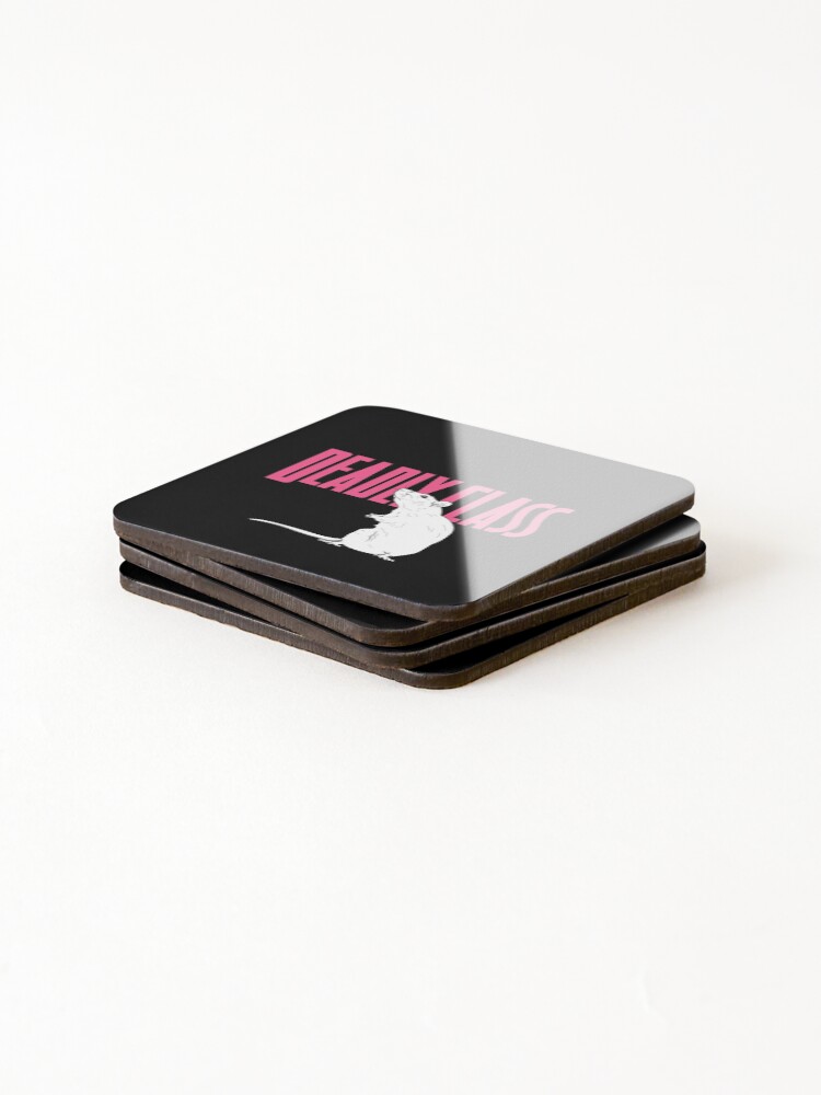Thumbnail 4 of 5, Coasters (Set of 4), Deadly class - RAT designed and sold by enami.