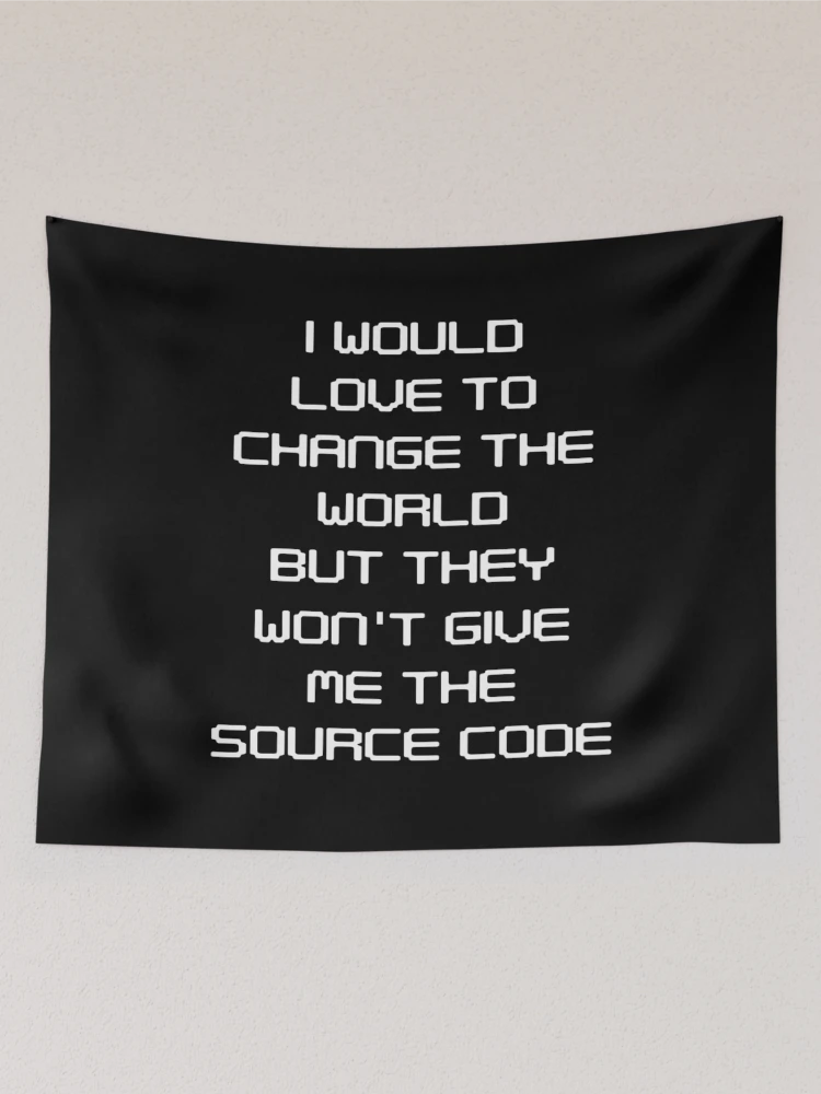 Thumbnail 2 of 3, Tapestry, World's Source Code - Programer Coder Developer designed and sold by PrintPress.