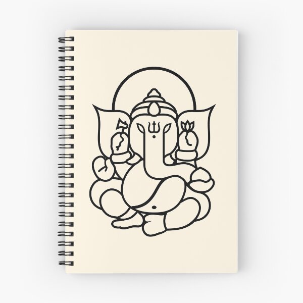 Item preview, Ganesh Ganesa Ganapati Elephant 3 (black) designed and sold by Mystic-Land.