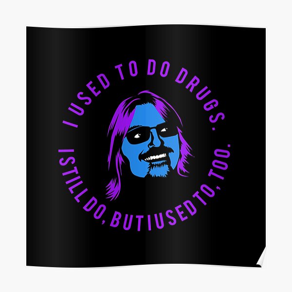 Mitch Hedberg by Van Roland Poster