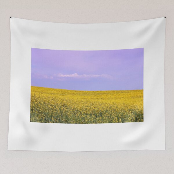 Item preview, oilseed rape field spring season landscape designed and sold by goceris.
