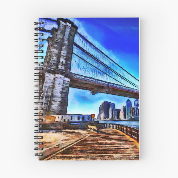 Item preview, Brooklyn Bridge NY Art designed and sold by bejacs.
