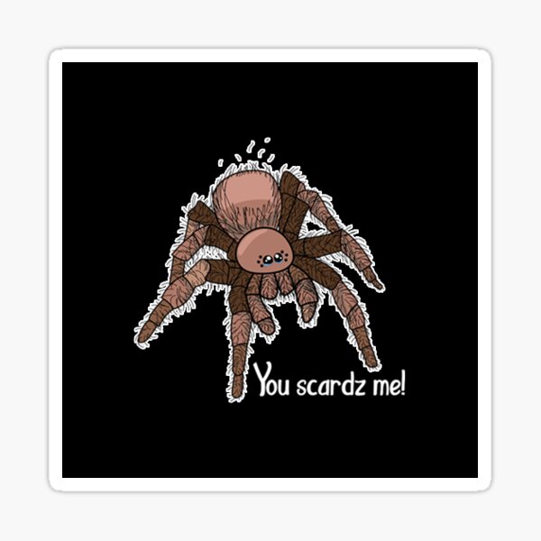 Item preview, Curly hair tarantula cute and funny illustration designed and sold by JessieJune.