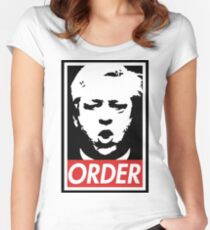 John Bercow-Auftrag Tailliertes Rundhals-Shirt