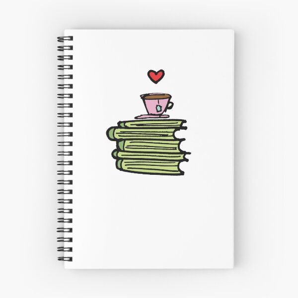 Item preview, Books and Tea designed and sold by stuckspiraling.