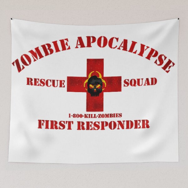 Item preview, Zombie Apocalypse First Responder designed and sold by Girl-Power.