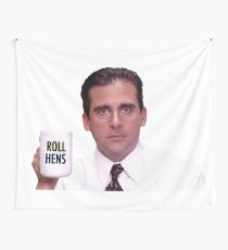 Michael Scott - Roll Hens Wall Tapestry