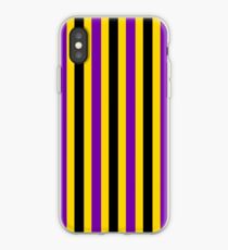 Intersex Pride Vertical Stripes iPhone Case