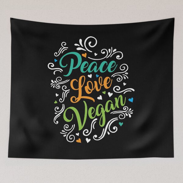 Item preview, Peace Love Vegan designed and sold by 1681830934131.