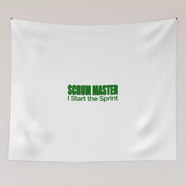 Item preview, Scrum Master Start The Sprint designed and sold by benandfreya.
