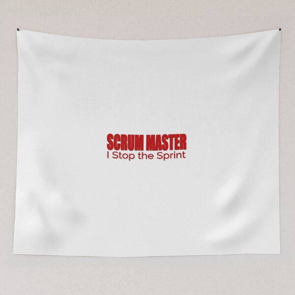 Item preview, Scrum Master Stop the Sprint designed and sold by benandfreya.