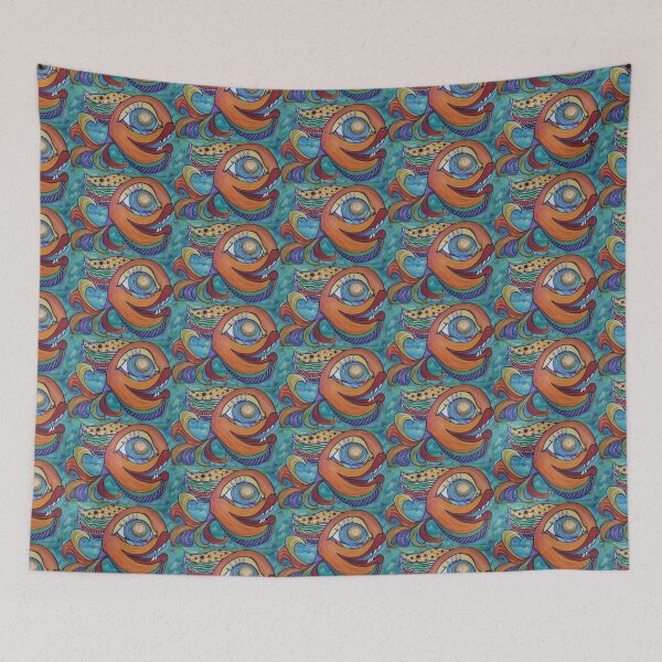 Item preview, Wild-Eye Fish designed and sold by tinaallendesign.