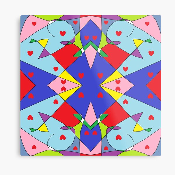 New Money Abstract Painting Metal Print