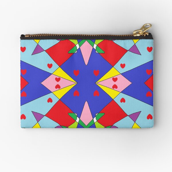 New Money Abstract Painting Zipper Pouch