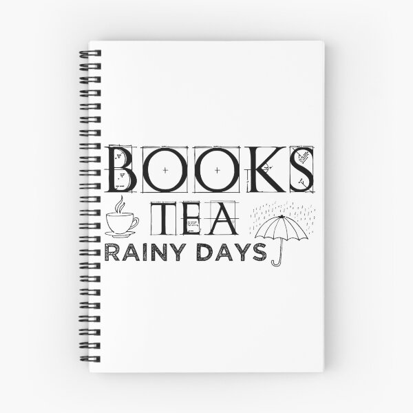 Item preview, books, tea and rainy days | readers | bookrebels | relaxation | book lovers designed and sold by Bookrebels.
