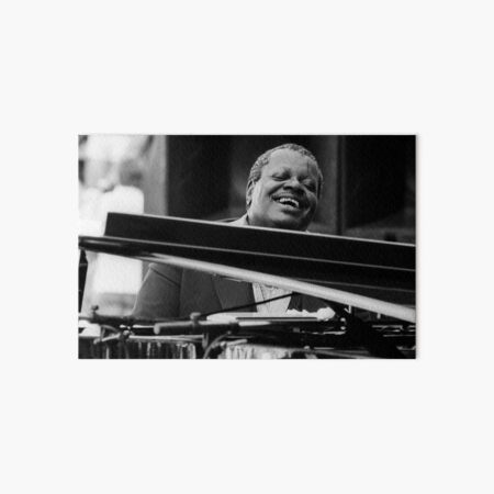 Oscar Peterson Art Board Print