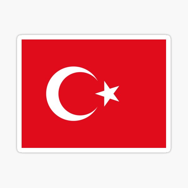 Item preview, Flag of Turkey designed and sold by Flags & Cie.