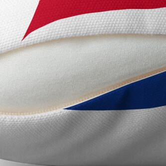 Aperçu 2 sur 3. Coussin avec l'œuvre Drapeau du Costa Rica créée et vendue par Shorlick.