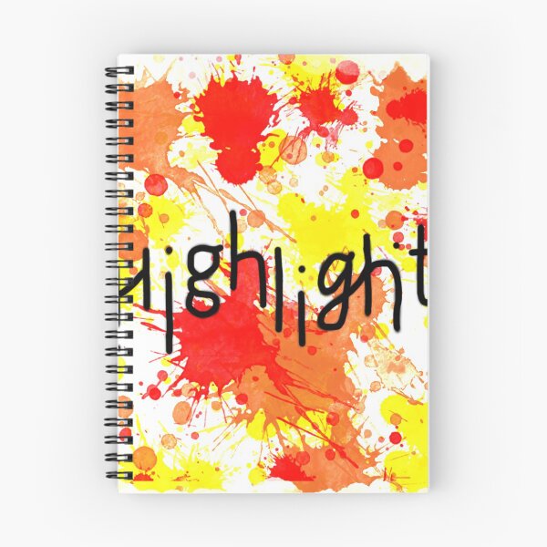 Item preview, Highlight logo Paint Splatter designed and sold by ArcticFire005.
