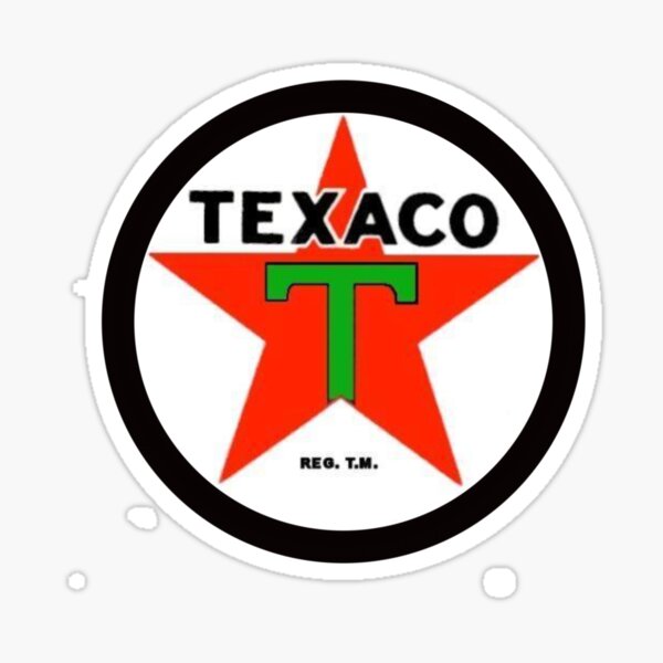 Texaco Stickers | Redbubble