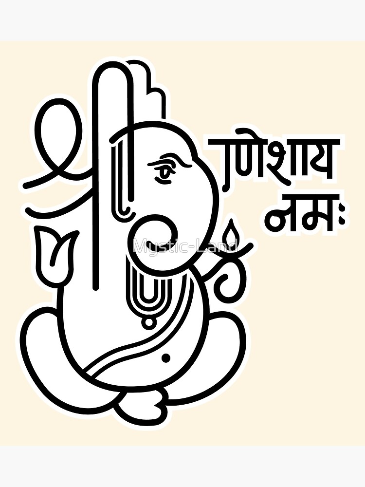 Ganesha - Ganesh Black And White - CleanPNG / KissPNG