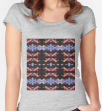 gute Stimmung Tailliertes Rundhals-Shirt