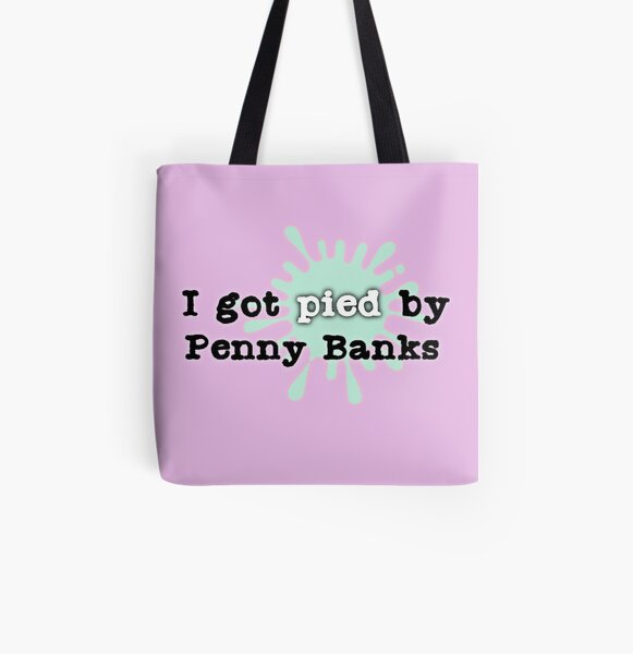 Messtival: I got Pied by Penny Banks - Mint All Over Print Tote Bag