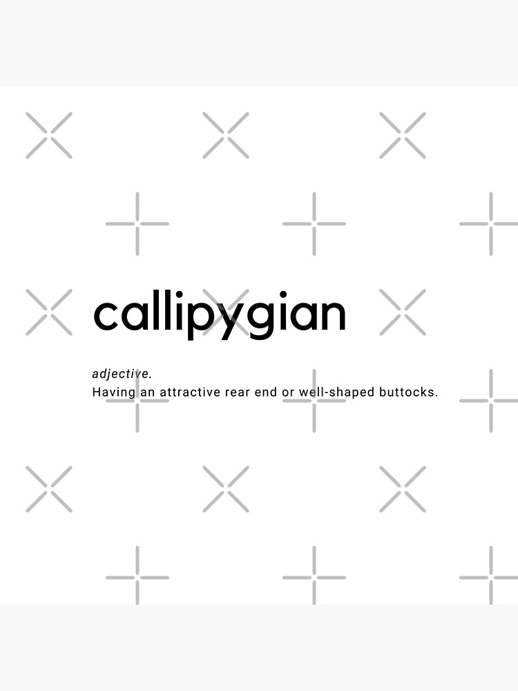 Callipygian Poster for Sale by MrRiddick