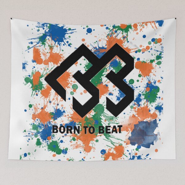 Item preview, BTOB Born To Beat  logo Paint Splatter designed and sold by ArcticFire005.